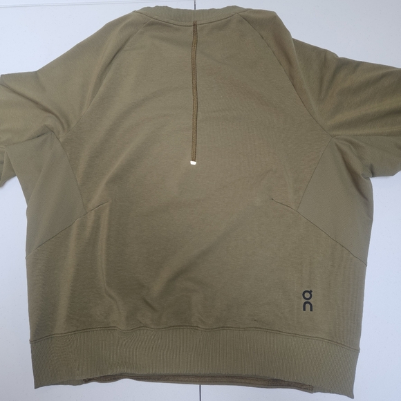 On Movement Crew Green women's crew neck sweatshirt small - Picture 2 of 6